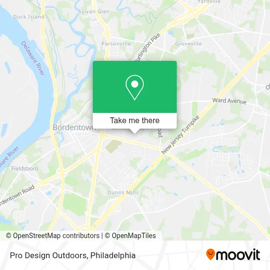 Pro Design Outdoors map