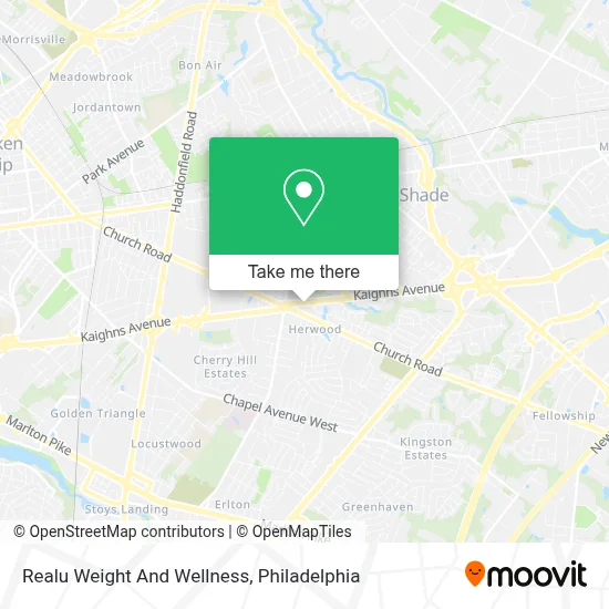 Realu Weight And Wellness map