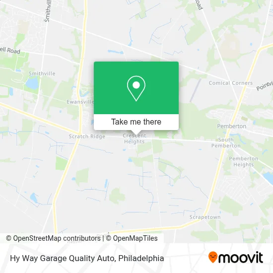 Hy Way Garage Quality Auto map