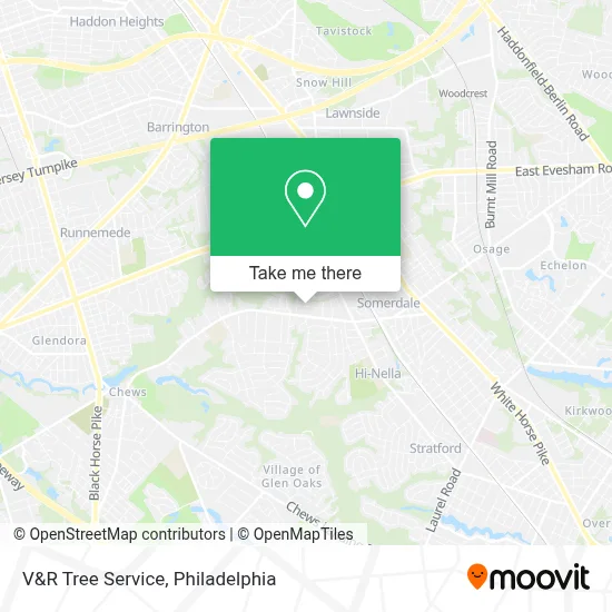 V&R Tree Service map