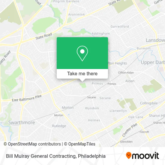 Bill Mulray General Contracting map