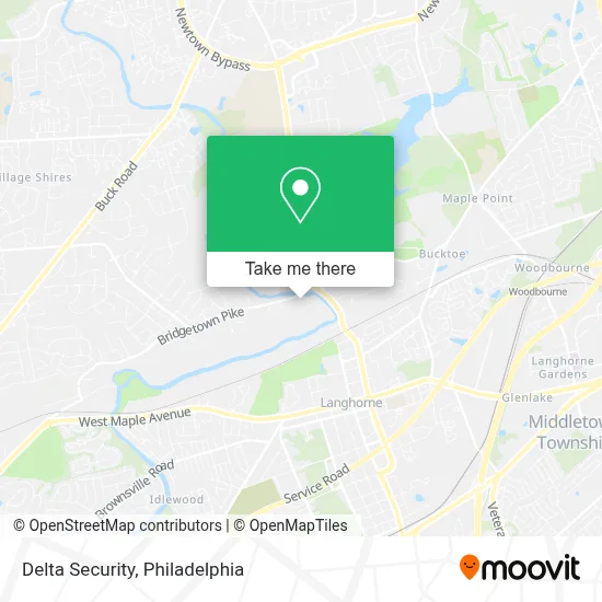 Delta Security map