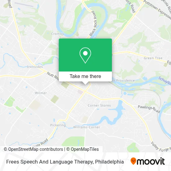 Frees Speech And Language Therapy map