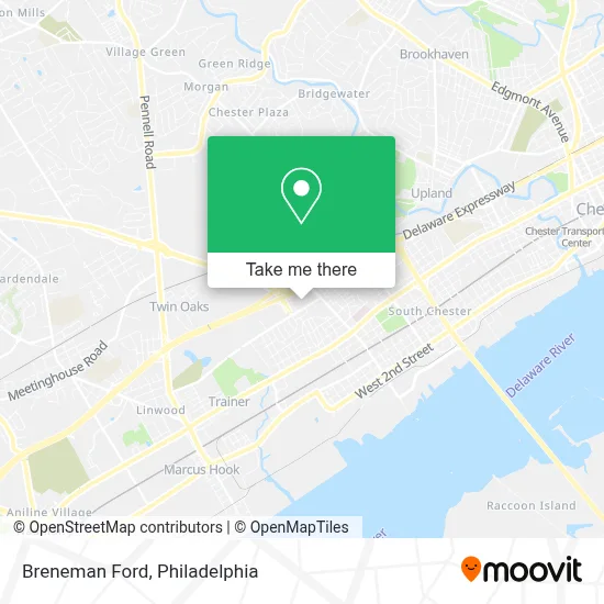 Breneman Ford map