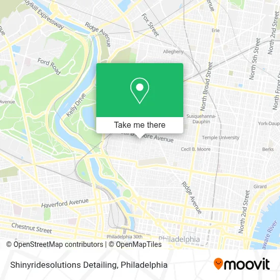 Shinyridesolutions Detailing map