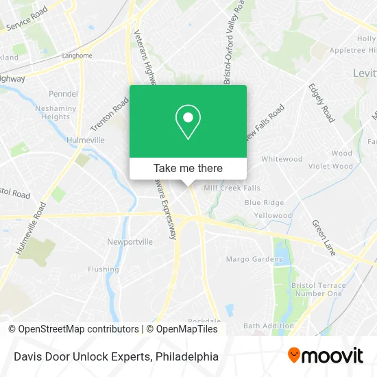 Davis Door Unlock Experts map