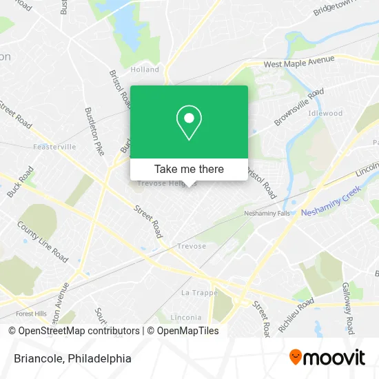 Briancole map