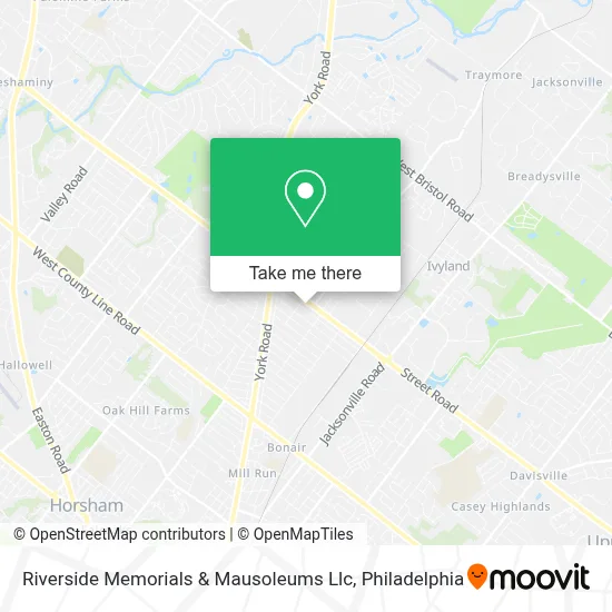 Riverside Memorials & Mausoleums Llc map