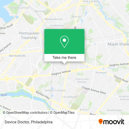Device Doctor map