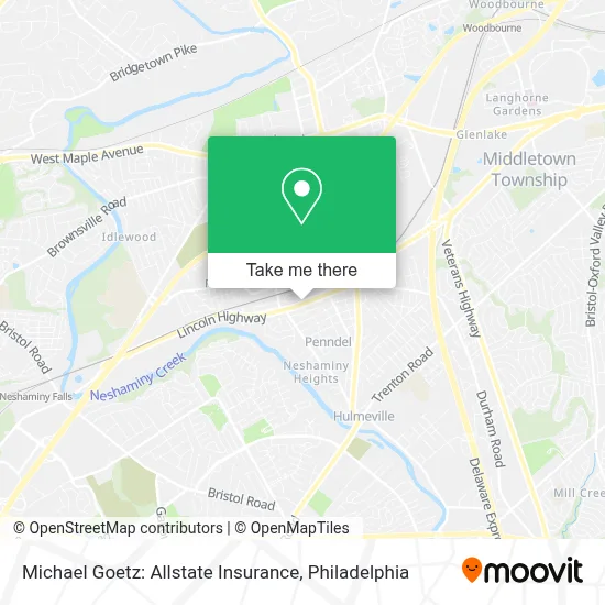 Michael Goetz: Allstate Insurance map