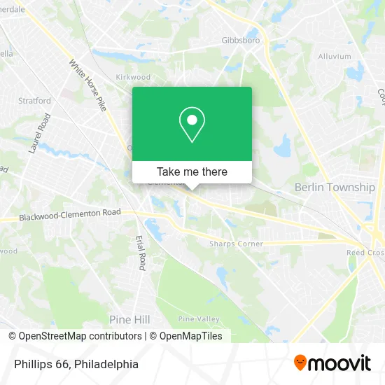 Phillips 66 map