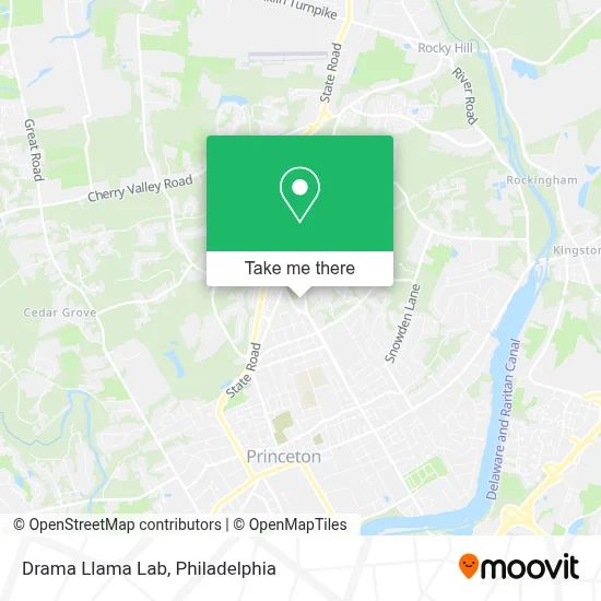 Drama Llama Lab map