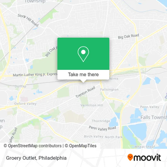 Groery Outlet map