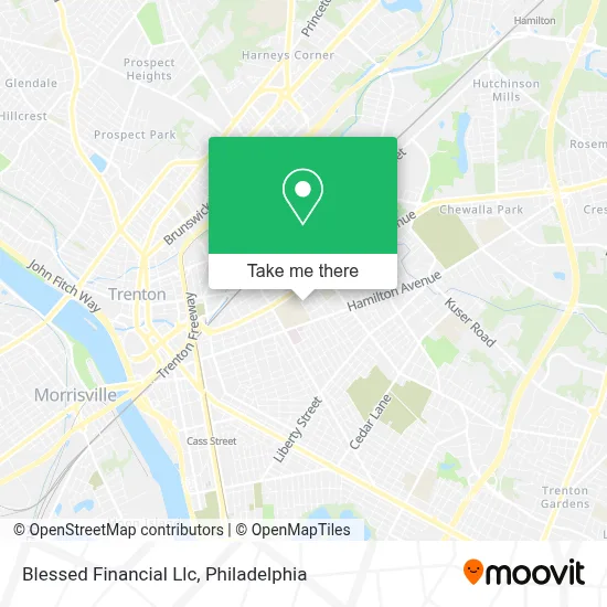 Blessed Financial Llc map