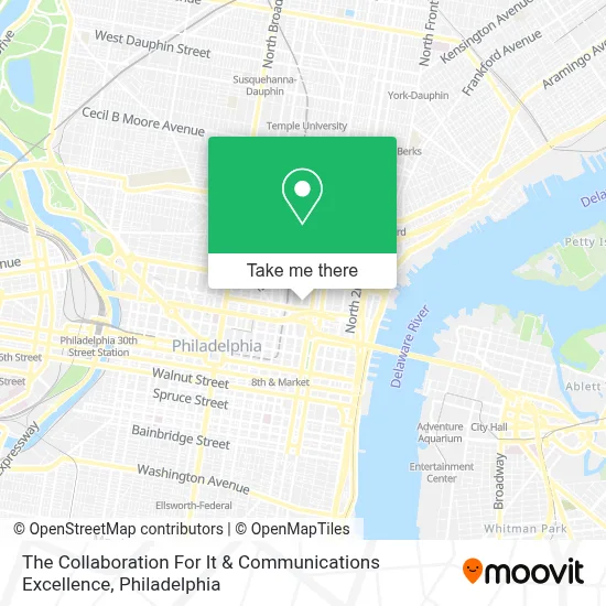 The Collaboration For It & Communications Excellence map