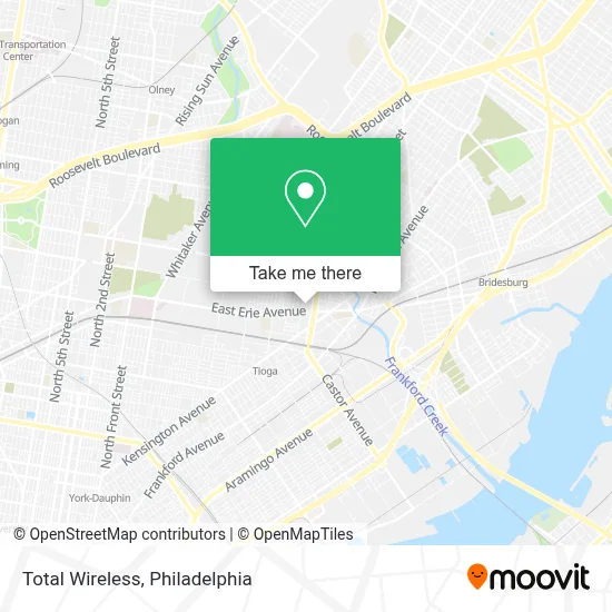 Total Wireless map
