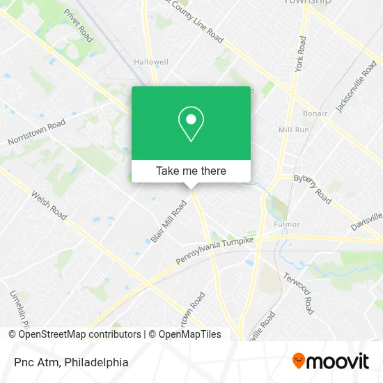 Pnc Atm map