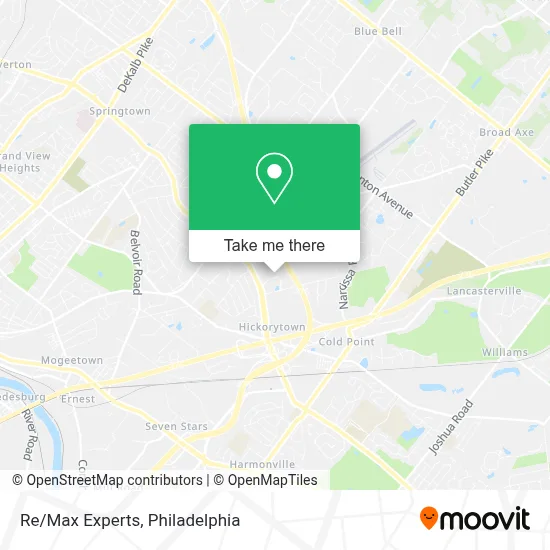 Re/Max Experts map