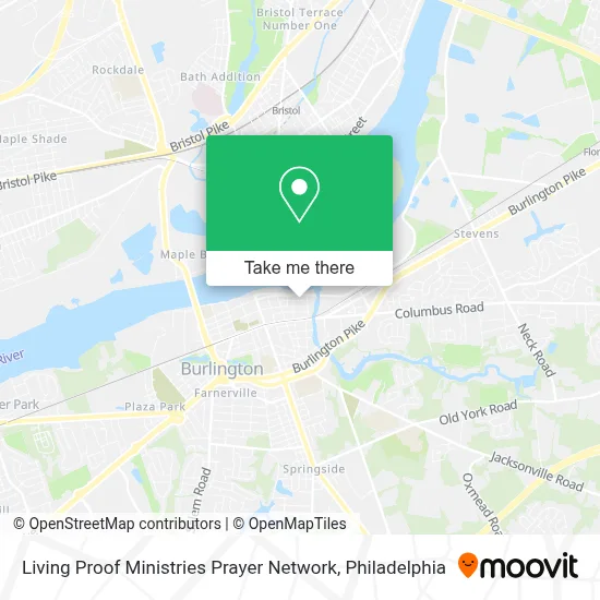 Living Proof Ministries Prayer Network map