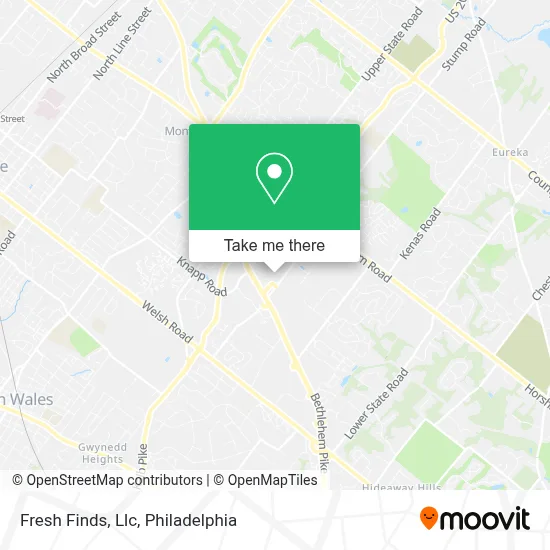 Fresh Finds, Llc map