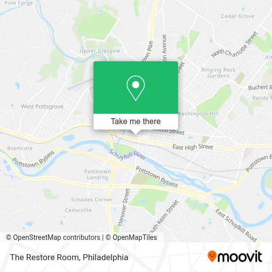 The Restore Room map