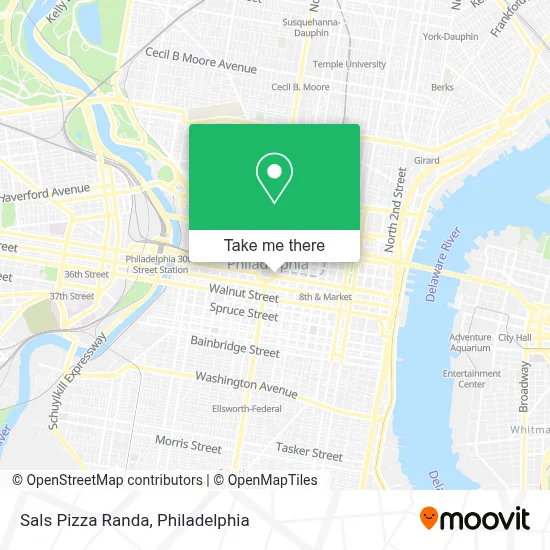 Sals Pizza Randa map