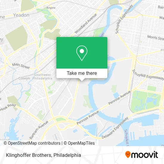 Klinghoffer Brothers map