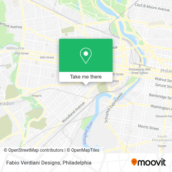 Fabio Verdiani Designs map