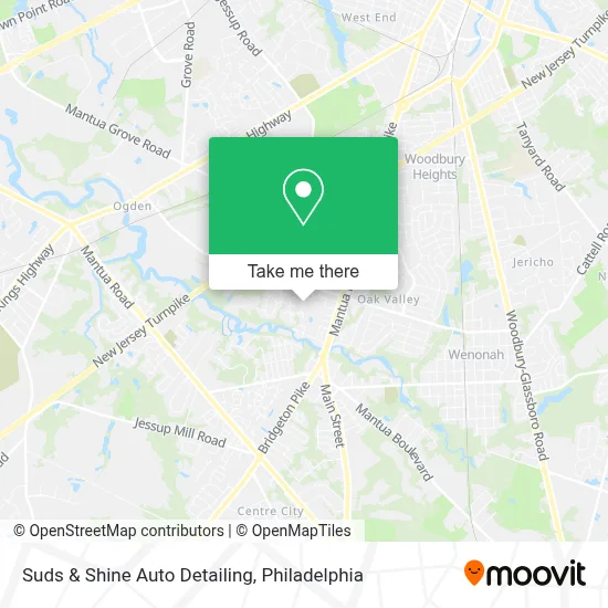 Suds & Shine Auto Detailing map