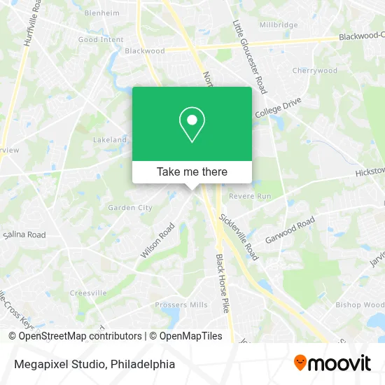 Megapixel Studio map
