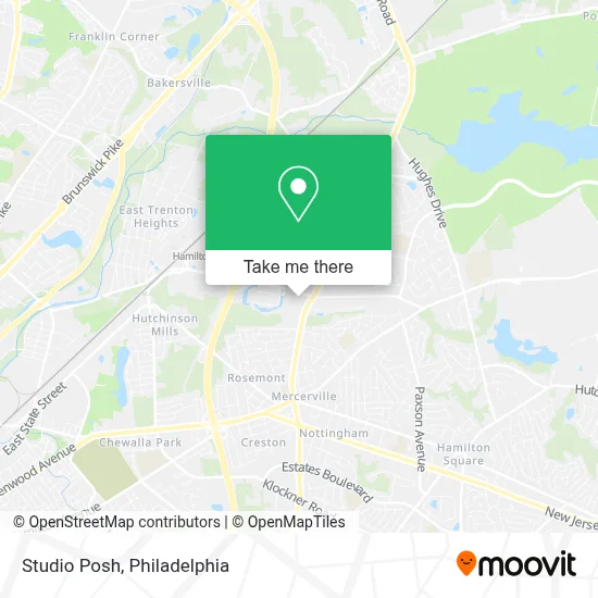Studio Posh map