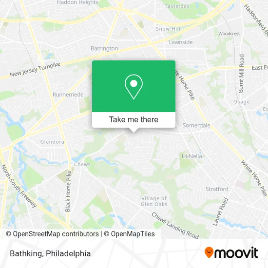 Bathking map