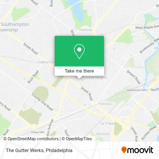 The Gutter Werks map