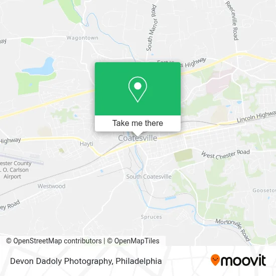 Devon Dadoly Photography map