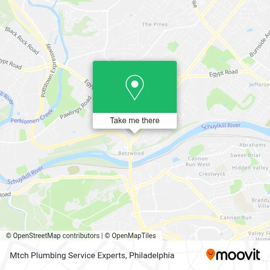 Mtch Plumbing Service Experts map