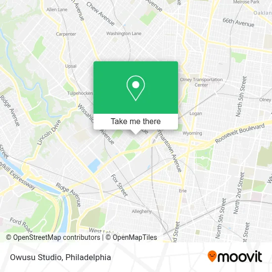 Owusu Studio map