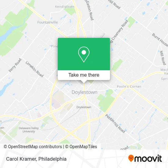 Carol Kramer map