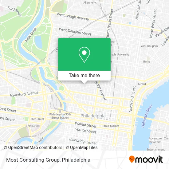 Most Consulting Group map