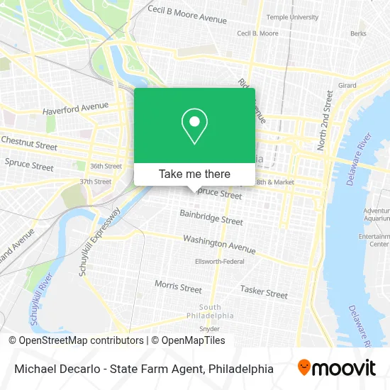 Michael Decarlo - State Farm Agent map