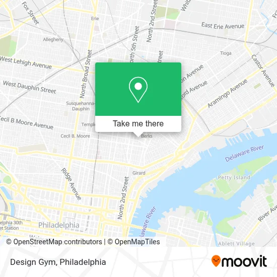Design Gym map