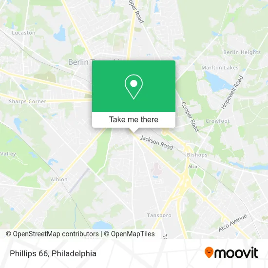 Phillips 66 map
