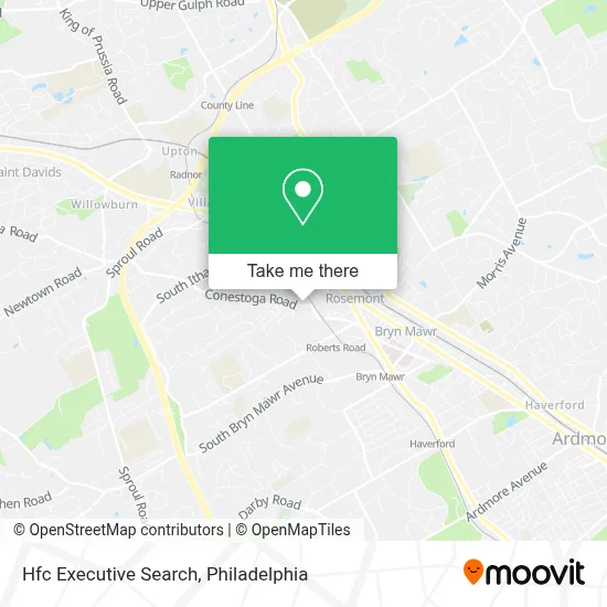 Hfc Executive Search map