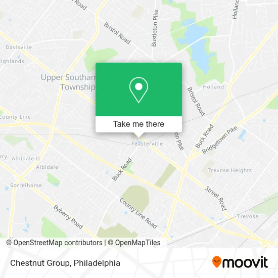 Chestnut Group map