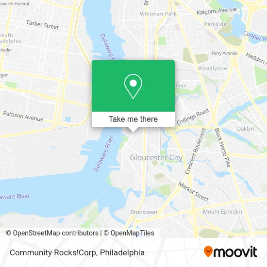 Community Rocks!Corp map