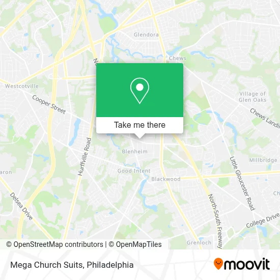 Mega Church Suits map