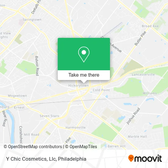 Y Chic Cosmetics, Llc map