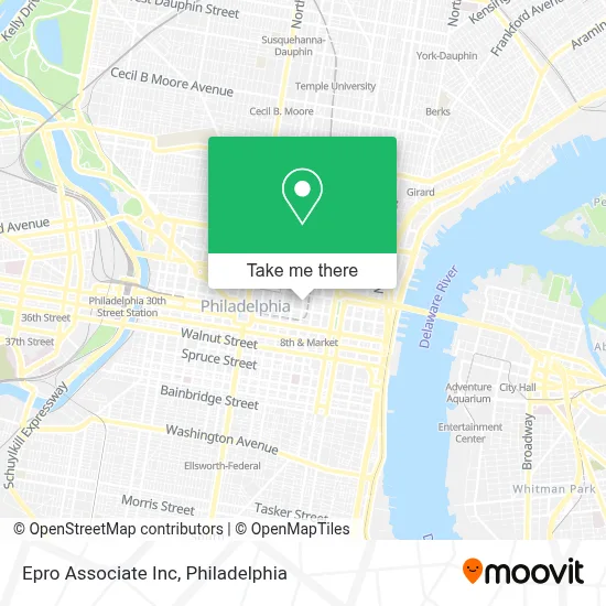 Epro Associate Inc map