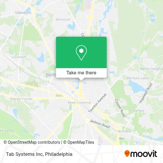 Tab Systems Inc map