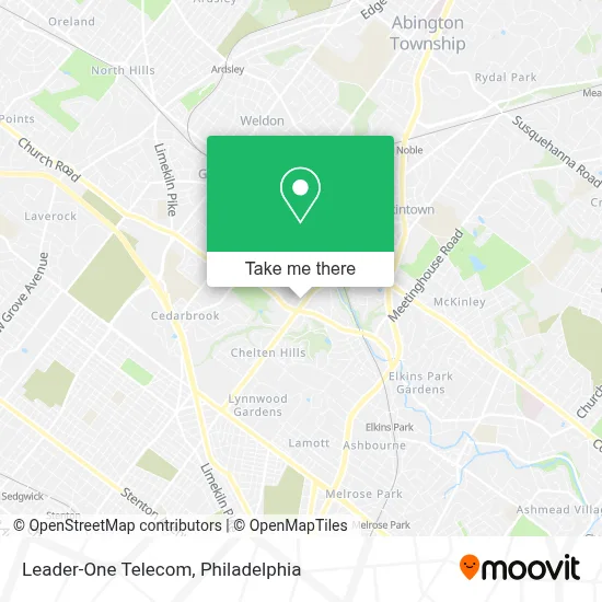 Leader-One Telecom map