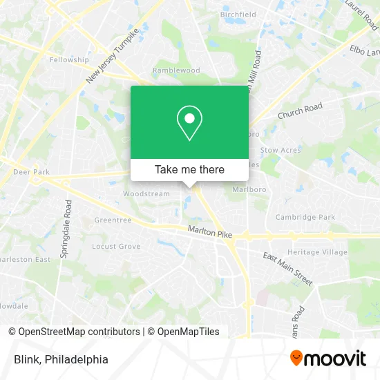 Blink map